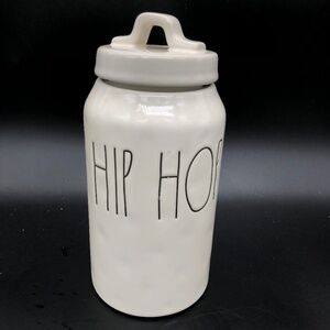 Rae Dunn “HIP HOP” Canister with Lid – Artisan Collection